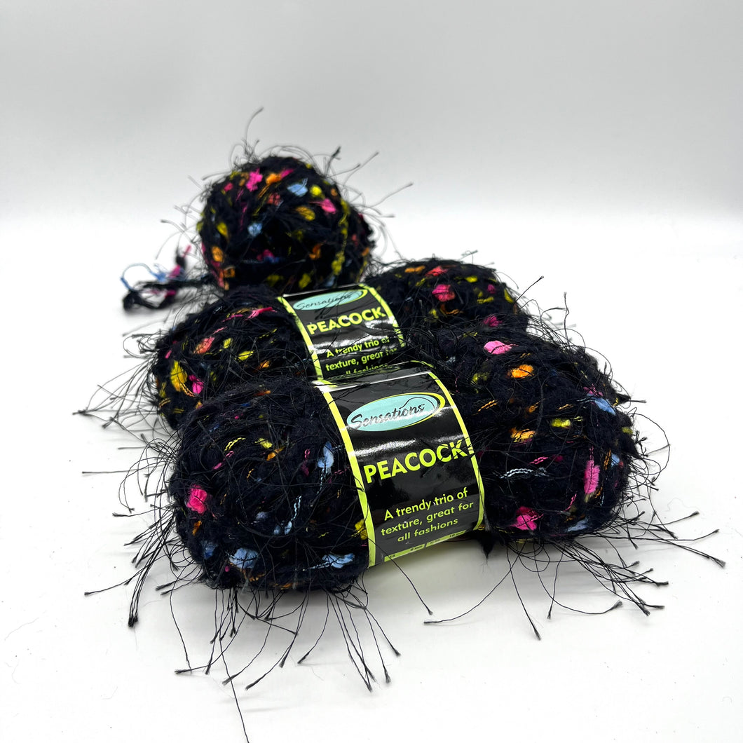 Black Peacock Yarn Bundle