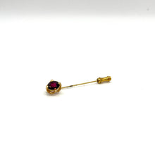 Load image into Gallery viewer, Garnet Stick Pin
