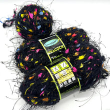 Load image into Gallery viewer, Black Peacock Yarn Bundle
