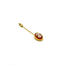 Load image into Gallery viewer, Vintage Trifari Cameo Stick Pin
