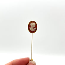Load image into Gallery viewer, Vintage Trifari Cameo Stick Pin
