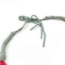 Load image into Gallery viewer, Rwanda Pink &amp; Blue Beaded Necklace
