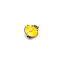 Load image into Gallery viewer, Egg Yolk Amber in Sterling Pendant
