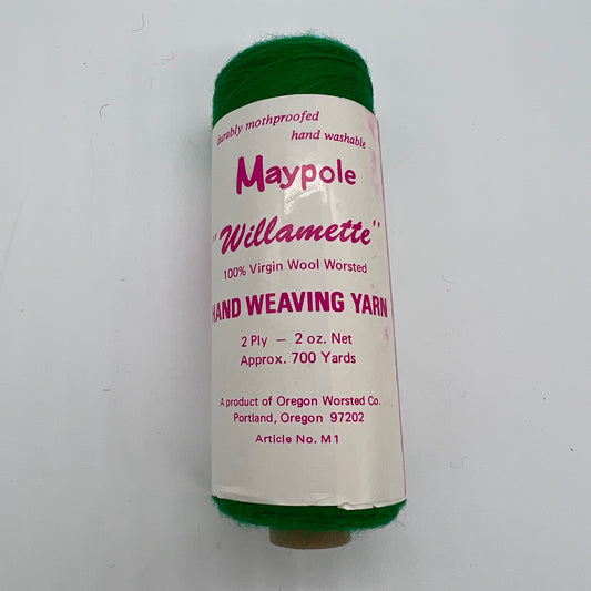 Maypole Willamette Bright Green Yarn