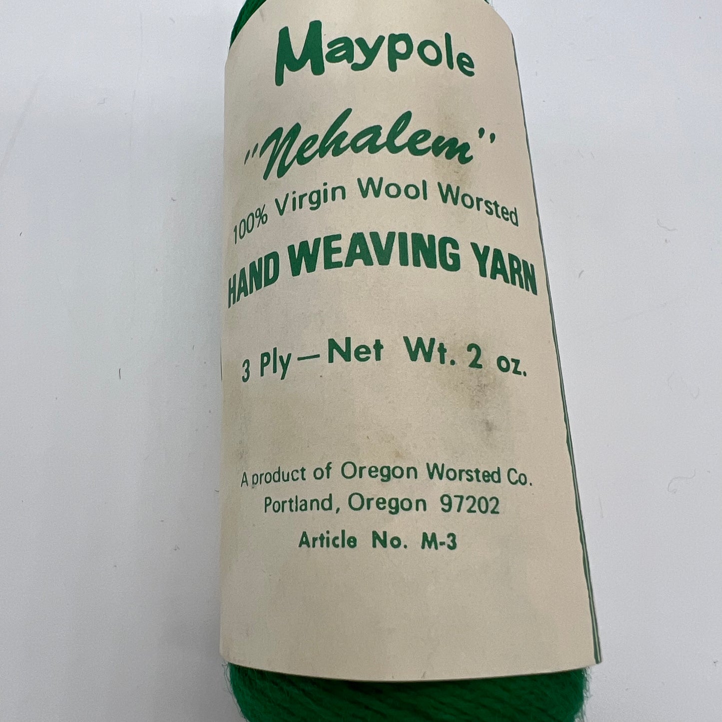 Maypole Nehalem Bright Green Yarn