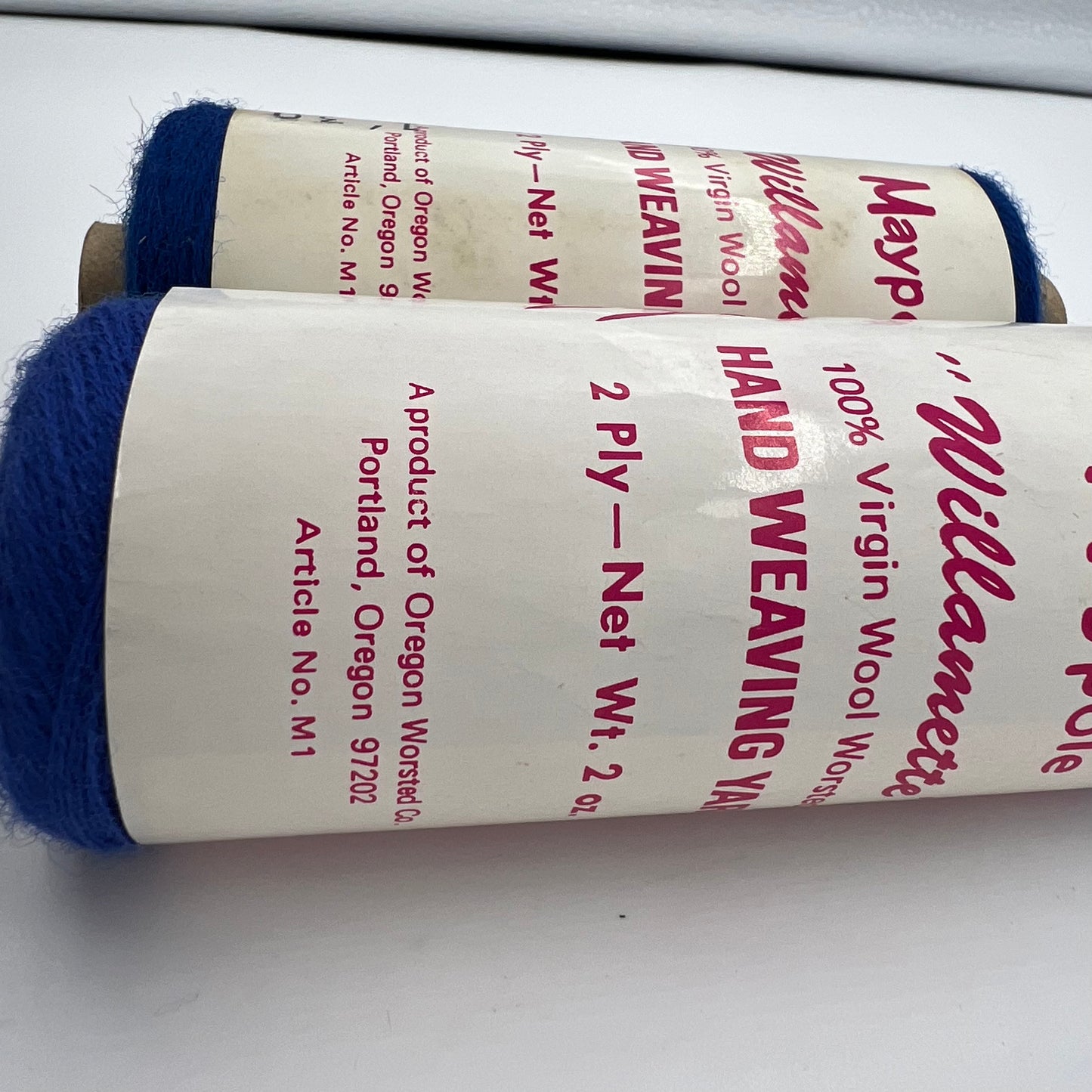 Maypole Willamette Blue Yarn