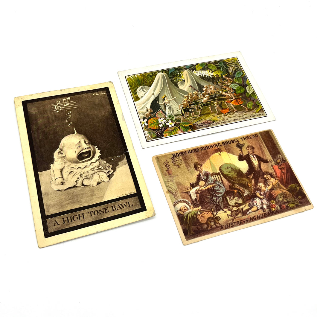 Scary Antique Prints