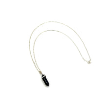 Load image into Gallery viewer, Black Crystal Necklace
