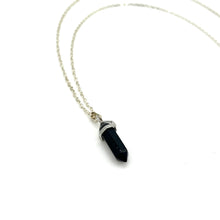 Load image into Gallery viewer, Black Crystal Necklace
