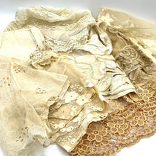 Load image into Gallery viewer, Victorian Lace Clothing Scraps
