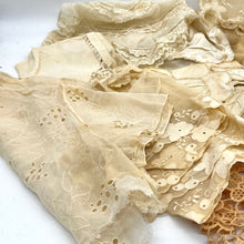 Load image into Gallery viewer, Victorian Lace Clothing Scraps
