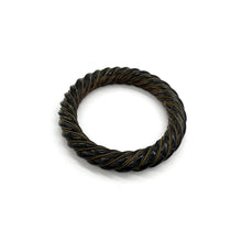 Load image into Gallery viewer, Ox Horn Bangle with Brass Wire Accent
