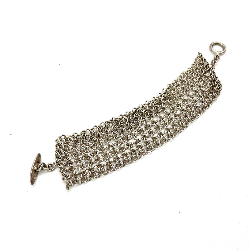 Sterling Chainmail Bracelet