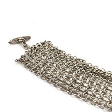 Load image into Gallery viewer, Sterling Chainmail Bracelet
