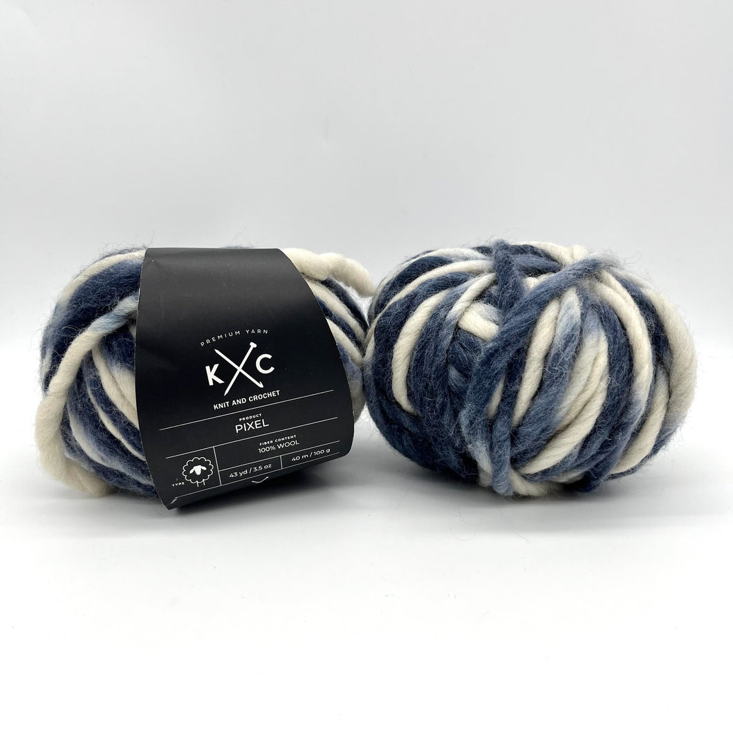Wool Pixel Yarn Bundle