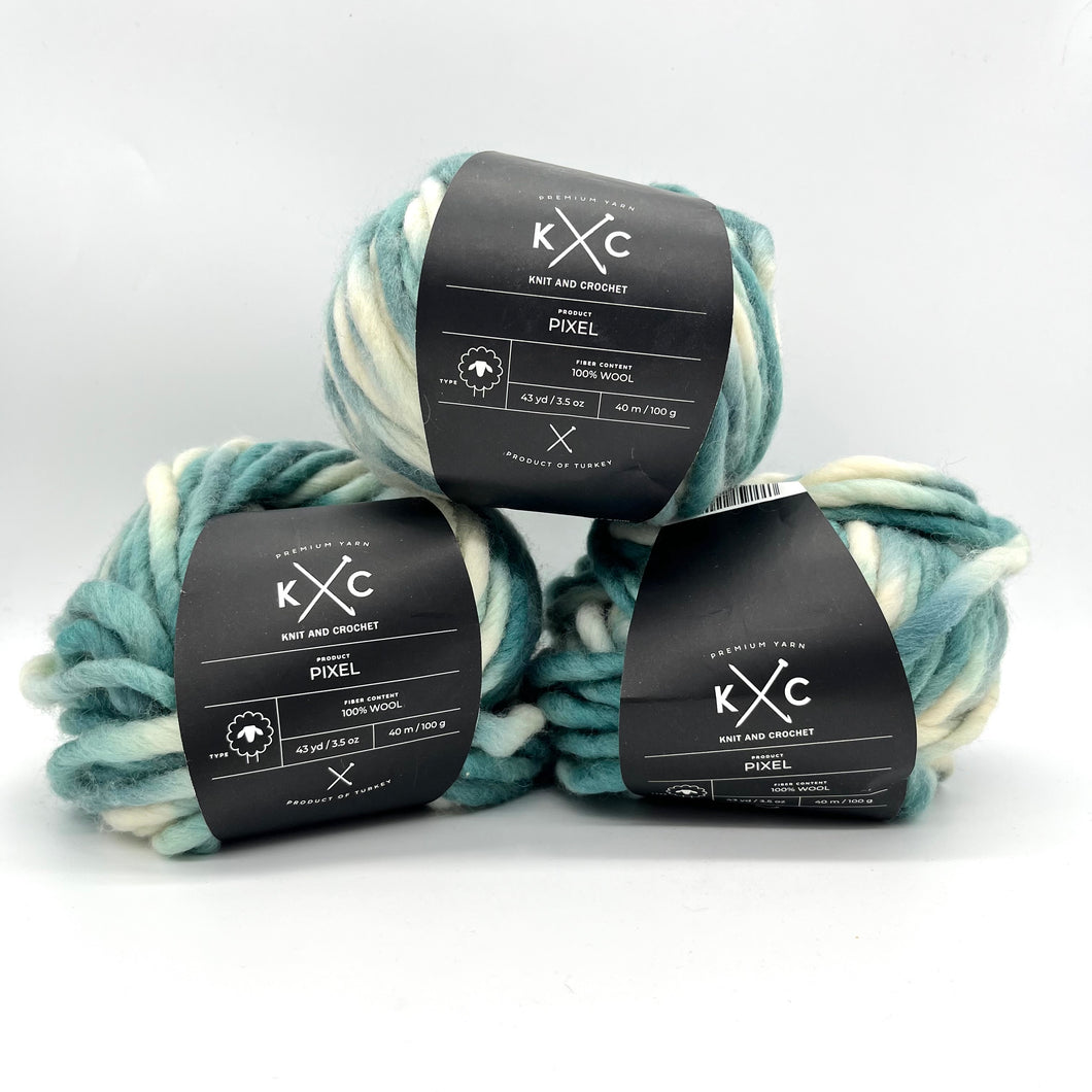 Wool Pixel Yarn