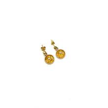 Load image into Gallery viewer, 14k Gold Mexican Sombrero Earrings
