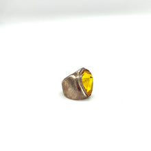 Load image into Gallery viewer, Sterling and Citrine Ring (size 6)
