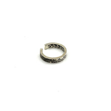 Load image into Gallery viewer, Sterling Adjustable Day/Hour Ring
