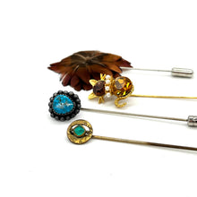 Load image into Gallery viewer, Vintage Stick Pins (set of 4)
