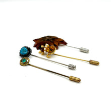 Load image into Gallery viewer, Vintage Stick Pins (set of 4)
