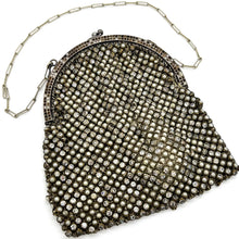 Load image into Gallery viewer, Antique 1920&#39;s Mesh Rhinestone Bag (as-is)

