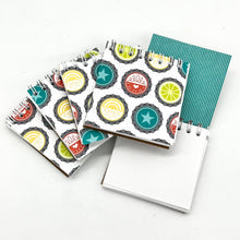 Load image into Gallery viewer, Bottle Cap Mini Notepad/Scrapbook (price per notepad)
