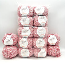 Load image into Gallery viewer, Red/White Candy Cane Yarn Bundle
