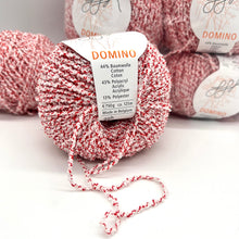 Load image into Gallery viewer, Red/White Candy Cane Yarn Bundle
