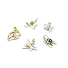 Load image into Gallery viewer, 5 Sterling Animal Charms
