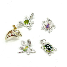 Load image into Gallery viewer, 5 Sterling Animal Charms
