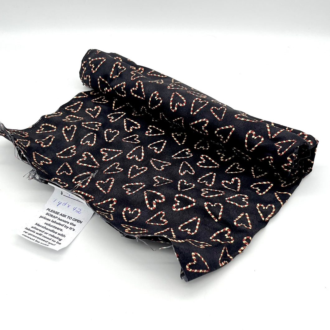 Holiday Heart Fabric
