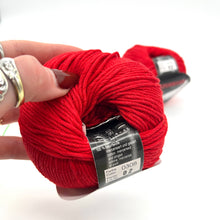 Load image into Gallery viewer, Red Cotton Yarn Bundle
