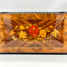 Load image into Gallery viewer, Vintage Reuge Burl Wood Jewelry Box (as-is)
