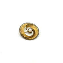 Load image into Gallery viewer, Vintage 12k Gold Filled Pin w/ Pearl

