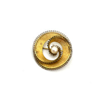 Load image into Gallery viewer, Vintage 12k Gold Filled Pin w/ Pearl
