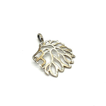 Load image into Gallery viewer, Sterling Lion&#39;s Head Pendant
