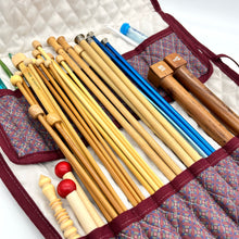 Load image into Gallery viewer, Knitting Needles Set in Fabric Roll
