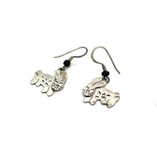 Load image into Gallery viewer, Sterling Bunny Earrings

