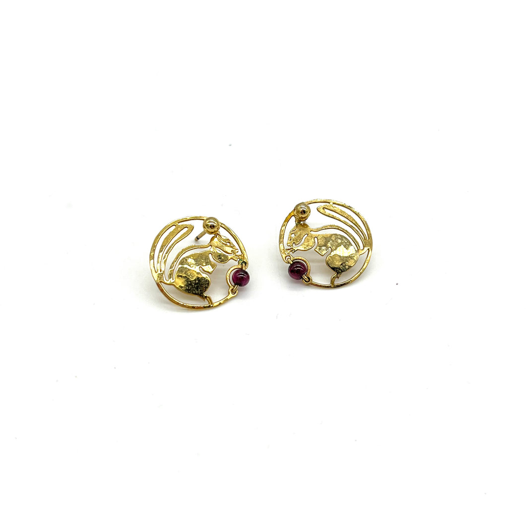 Wild Bryde Squirrel Earrings
