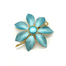 Load image into Gallery viewer, Vintage 1960's Silk Shimmer Brooch
