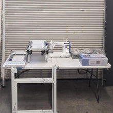 Load image into Gallery viewer, Juki Quilting Sewing Machine (TL 2200QVP Mini) with 8&#39; Long Quilting Frame
