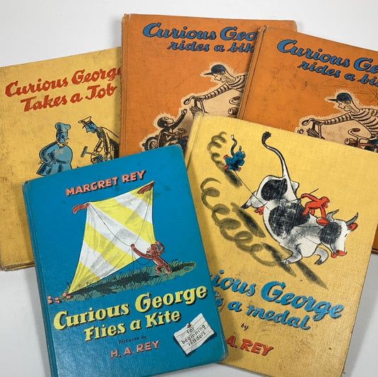 Vintage Curious George Books